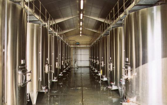 Genestat Stainless Steel wine tanks Bordeaux France